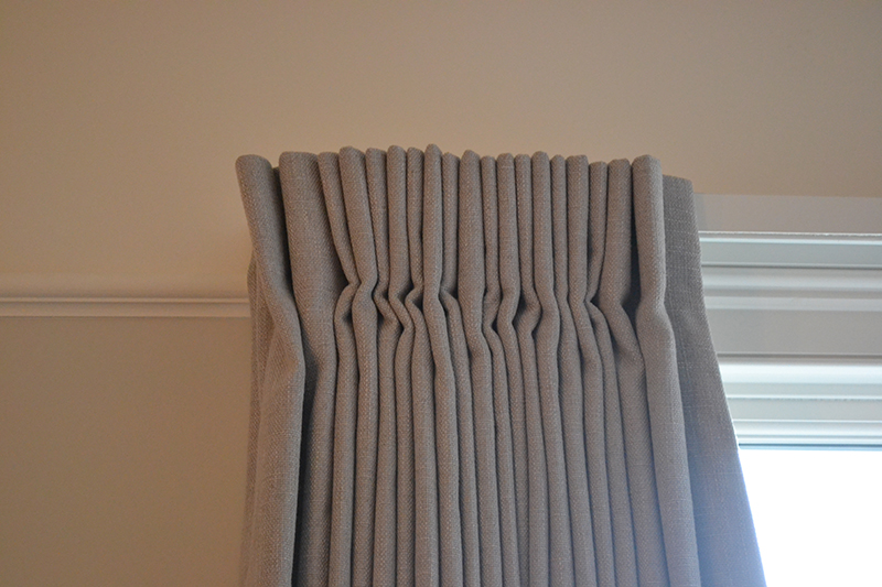 Samantha Kirk Soft Furnishings Single Pleat Curtains